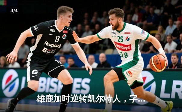 雄鹿加时逆转凯尔特人，字母哥44分创赛季新高 - 4