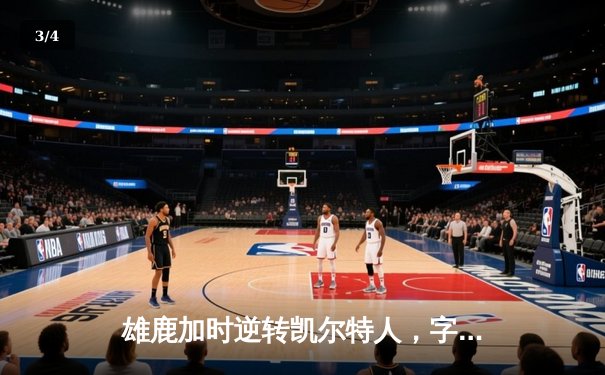 雄鹿加时逆转凯尔特人，字母哥44分创赛季新高 - 3